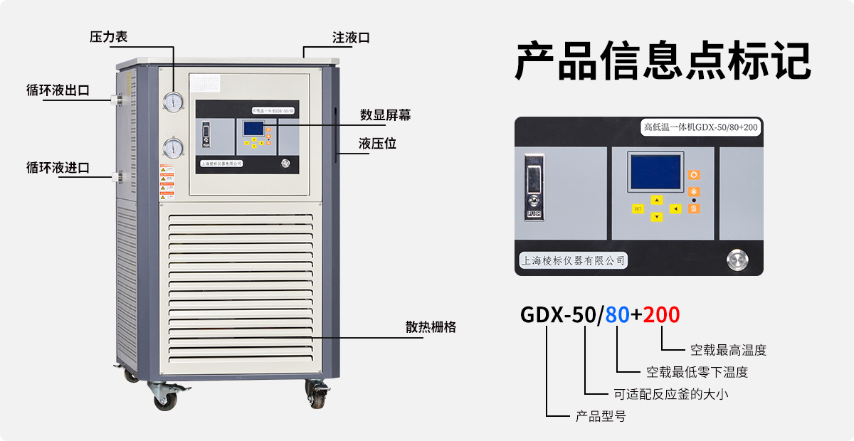 GDX系列 -80～200度 冷热温度控制系统