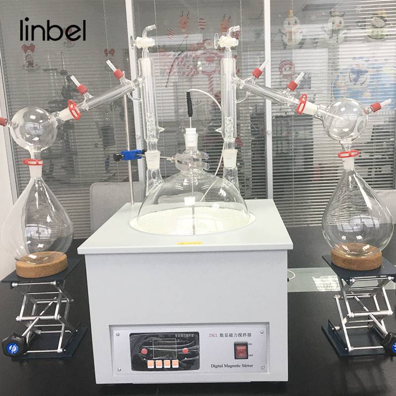 实验室精油提取短程分子蒸馏 精油蒸馏设备