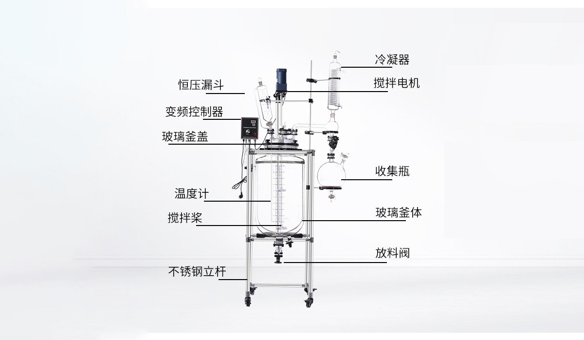 使用上海玻璃反应釜需了解的介质和材料！